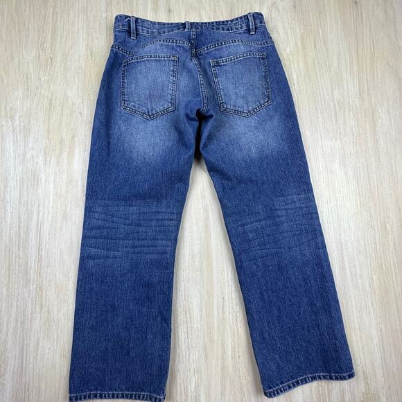 Hope by Ringstrand Soderberg Win Mid Rise Cropped Blue Denim Everyday Jeans 26 - Picture 8 of 13